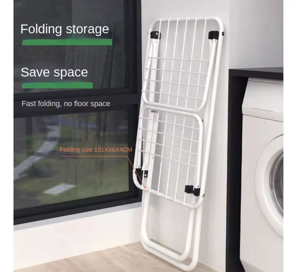 Miniatura 2 de Tendedero De Ropa  Plegable de piso